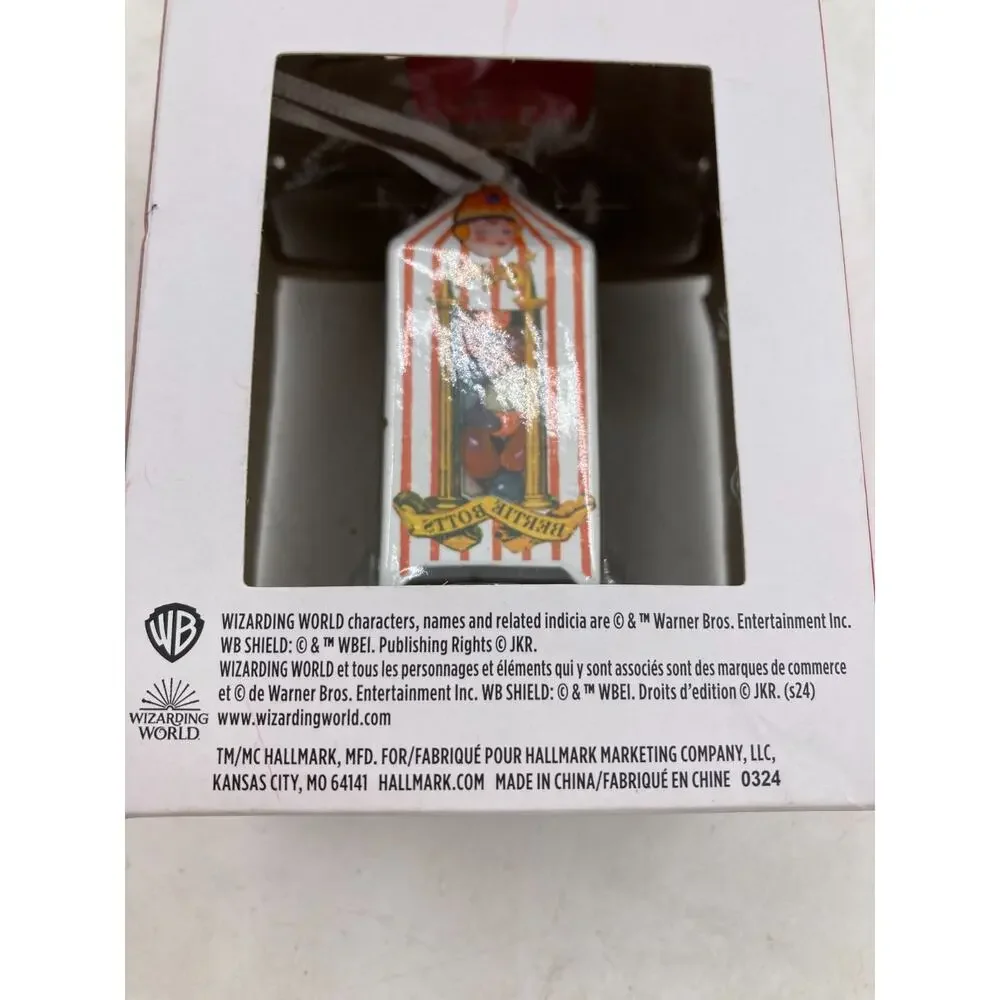 2024 Hallmark Harry Potter Bertie Bott's Every Flavour Beans Christmas‎ Ornament